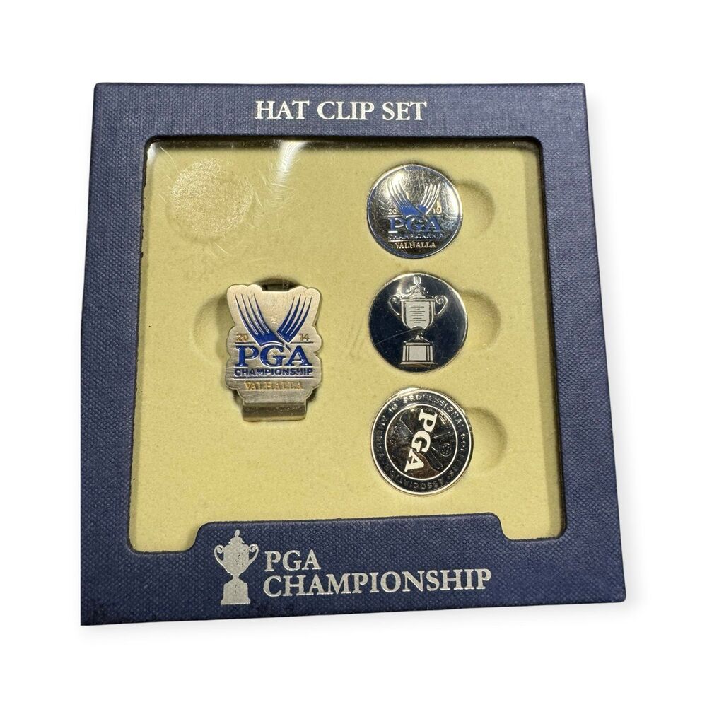PGA Championship 2016 Official Hat Clip & Ball Marker Set Baltusrol New